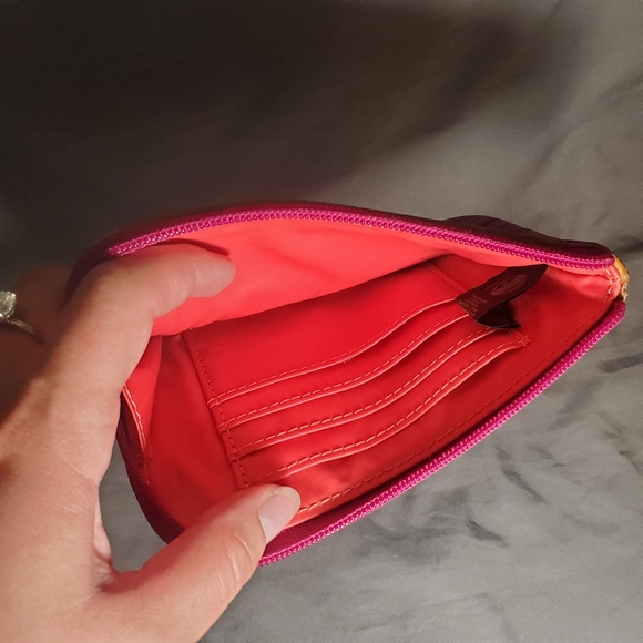 Fossil Key Per Keyper Multicolored Zip Wristlet Wallet Clutch SL4117 - See Pics - Picture 7 of 15